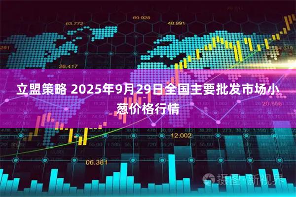 立盟策略 2025年9月29日全国主要批发市场小葱价格行情